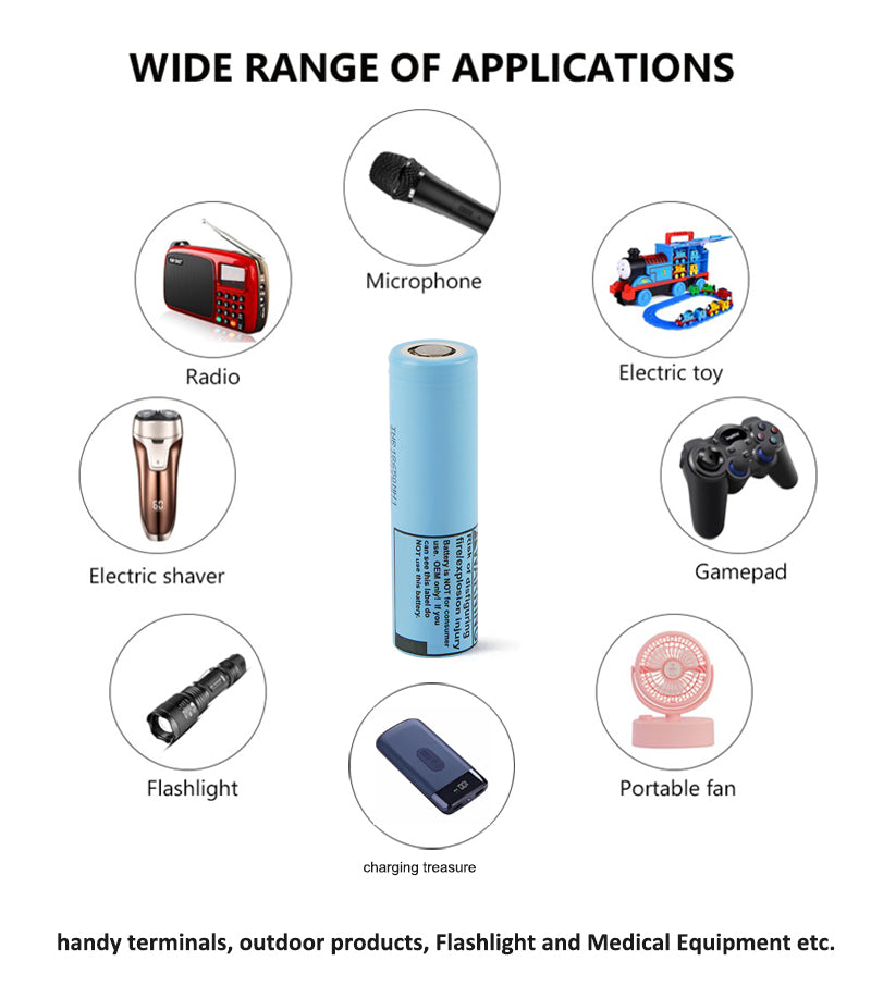 Celdas INR18650MH1 de 3200 mAh y 3,7 V para baterías recargables de litio LG, linternas, cigarrillos electrónicos, soldadura por puntos y cable conductor (1-10 unidades)
