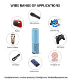 Celdas INR18650MH1 de 3200 mAh y 3,7 V para baterías recargables de litio LG, linternas, cigarrillos electrónicos, soldadura por puntos y cable conductor (1-10 unidades)