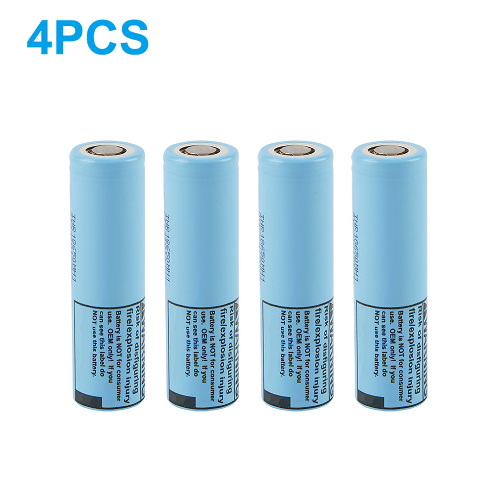 Celdas INR18650MH1 de 3200 mAh y 3,7 V para baterías recargables de litio LG, linternas, cigarrillos electrónicos, soldadura por puntos y cable conductor (1-10 unidades)