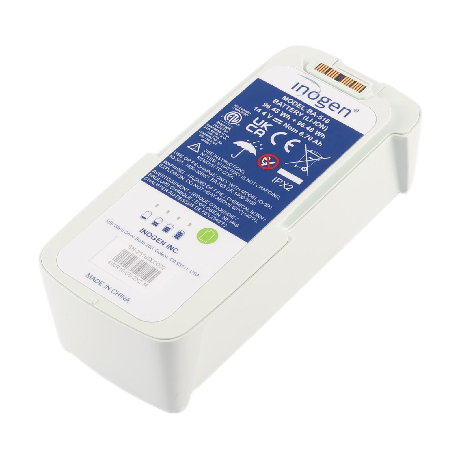 Inogen-BA-516-14.4V-97.9Wh-Medical-Battery