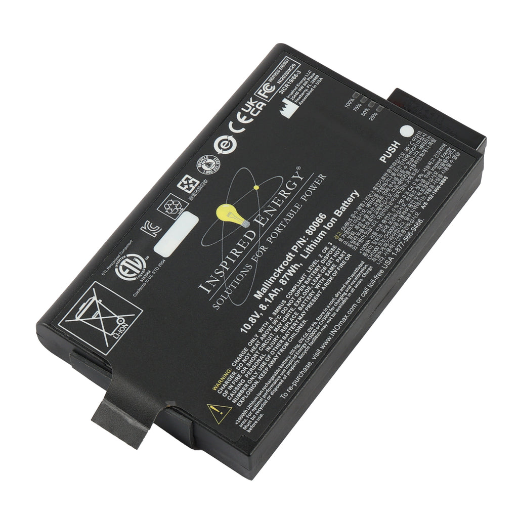 80066 Li-ion Battery 10.8V 87Wh 8.1Ah for GE USM35 Ultrasonic Flaw Detector