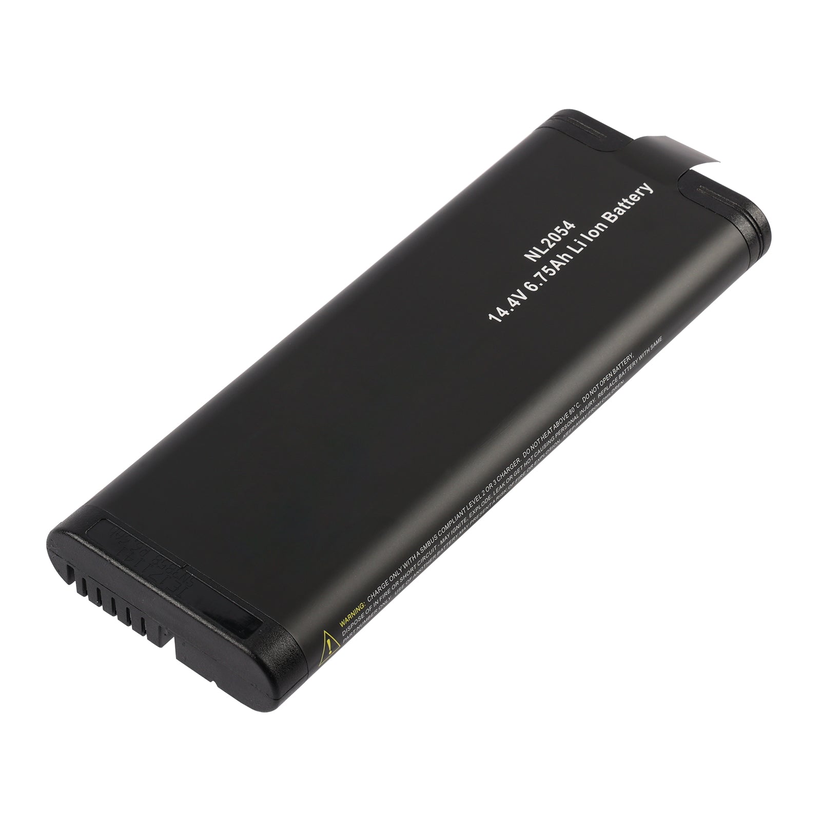 KingSener NL2054 14.4V 6.75Ah 95Wh black Li-ion replacement battery for Inspired Energy medical ECG monitors.