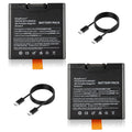 2PCS FG4CELL21700X(2S2P) Replacement Battery For JBL PartyBox Stage 320 Xtreme 4 - Front View on White