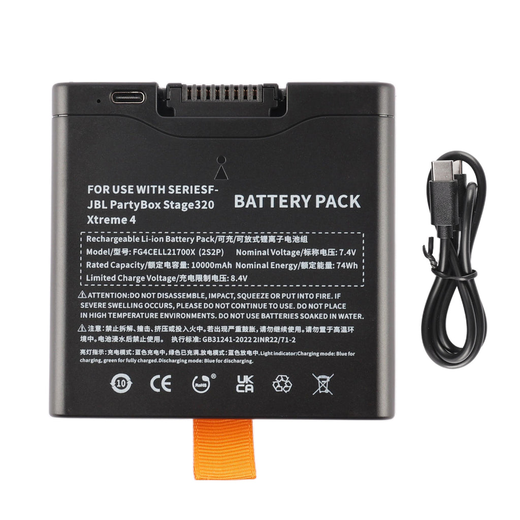 JBL-FG4CELL2170X-7.2V-68Wh-Speaker-Battery
