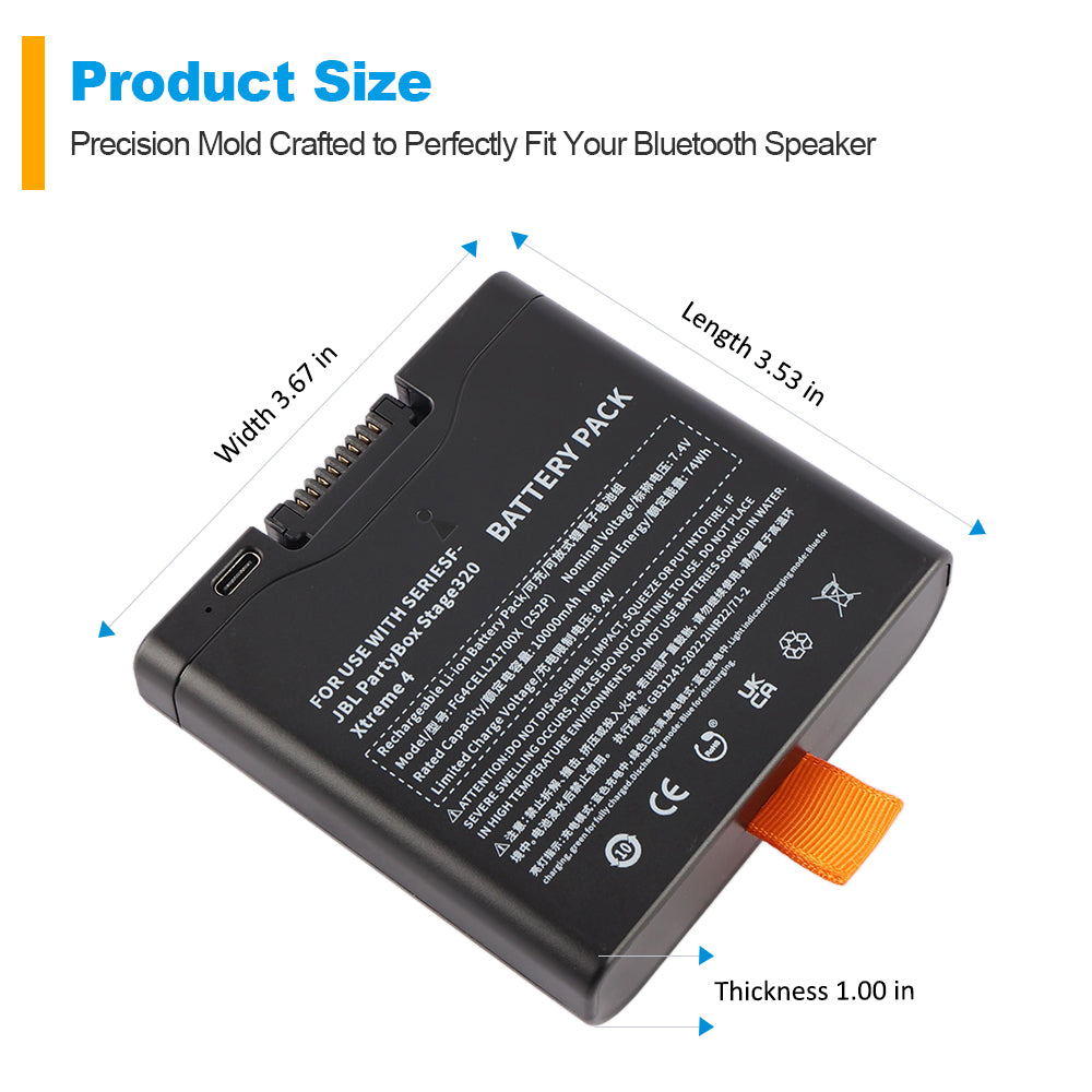 JBL-FG4CELL2170X-7.2V-68Wh-Speaker-Battery