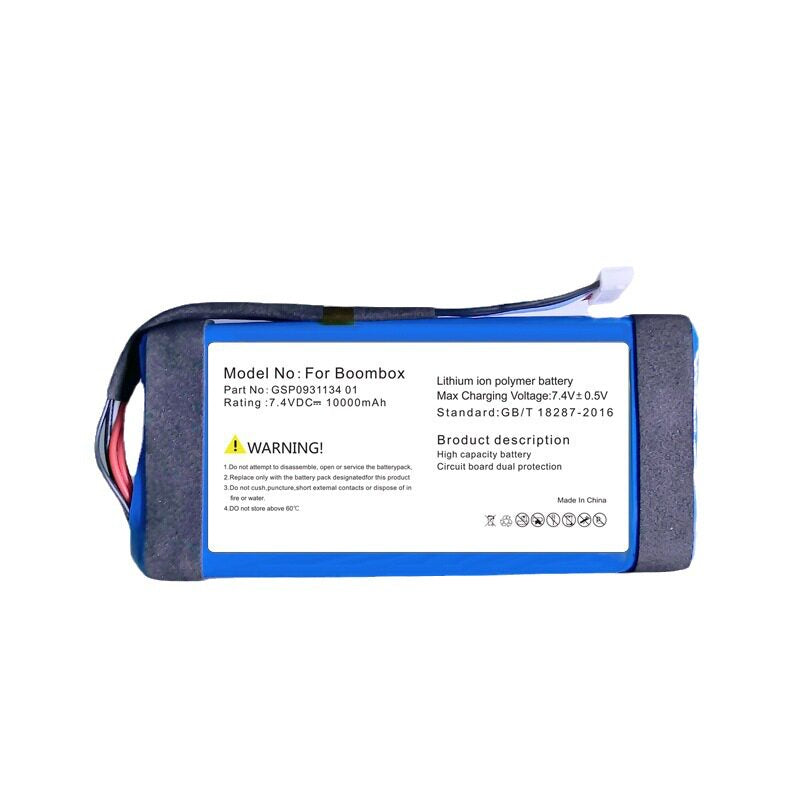 JBL-GSP0931134 01-7.4V-10000mAh-Bluetooth-Speaker-Battery