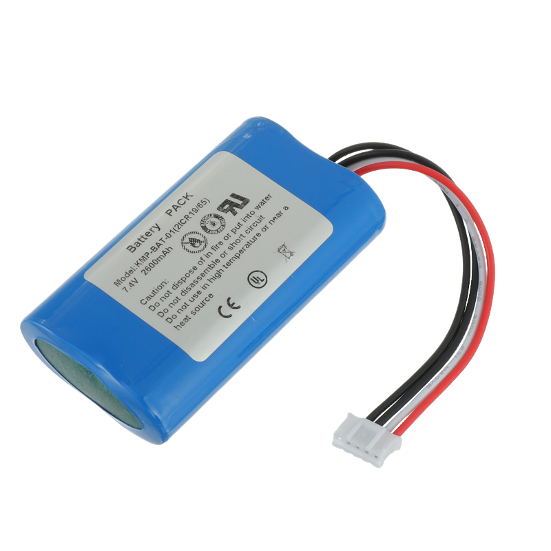 KMP-BAT-01-7.4V-2600mAh-Medical-Battery