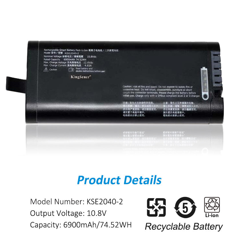 KSE2040-2-10.8V-74.52WH-Battery