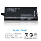 KSE2040-2-10.8V-74.52WH-Battery