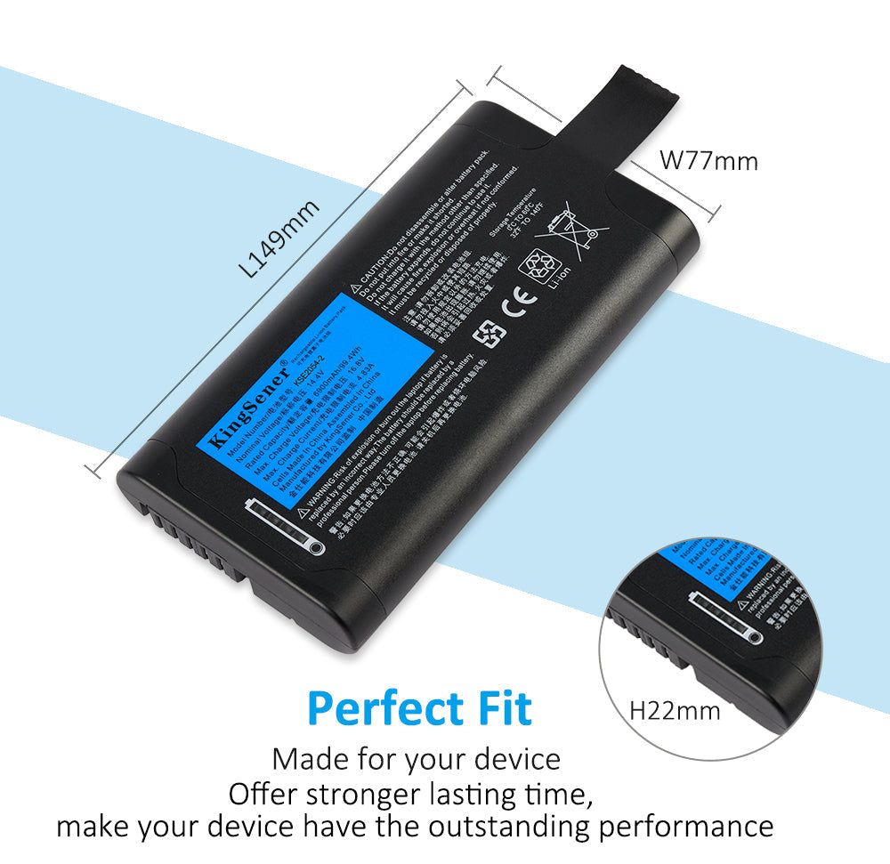 KSE2054-2-14.4V-99.4Wh-Industrial-Battery