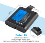 KSE2054 smart lithium battery for FLIR ultrasonic flaw detection, 14.4V 49.7Wh, durable black enclosure and precision interface connector