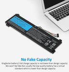 L17L2PB3 Replacement Laptop Battery for Lenovo, , angled view of the internal rechargeable battery unit.