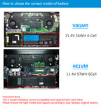 Kingsener-V0GMT-11.4V-56WH-4912mAh-Battery