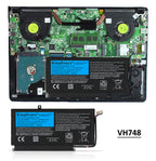 Kingsener-VH748-11.1V-51.2WH-4613mAh-Battery