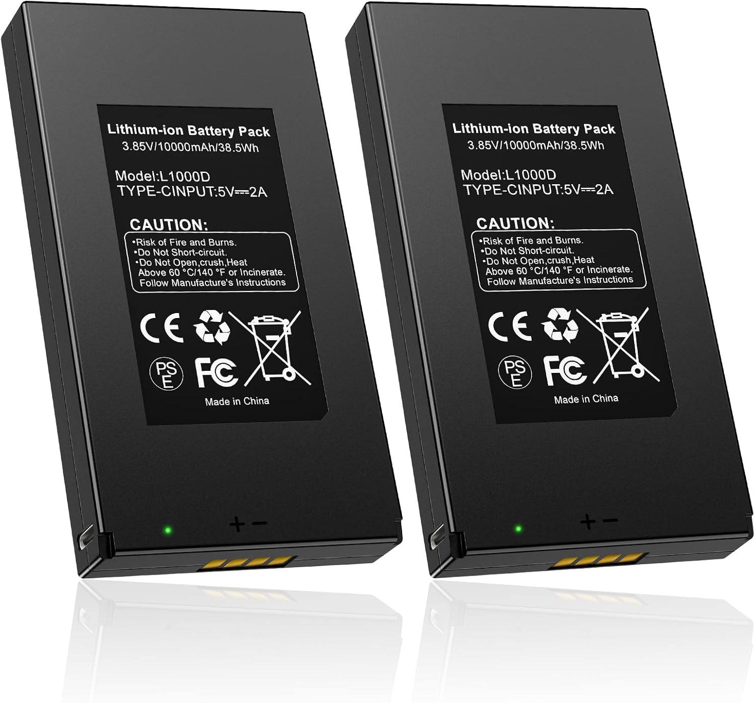 L1000D Replacement Trail Camera Battery For E6P E8P E6PCF E8PWF X60P X60PMB
