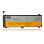 L12M4P61 Rechargeable Laptop Battery for Lenovo, 7.4V 45Wh, rectangular black battery with cable connector.