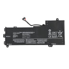 L14M2P23 Replacement Laptop Battery for Lenovo, 7.4V 30Wh, Flat black casing with cutout and M2x3 mounting tabs.