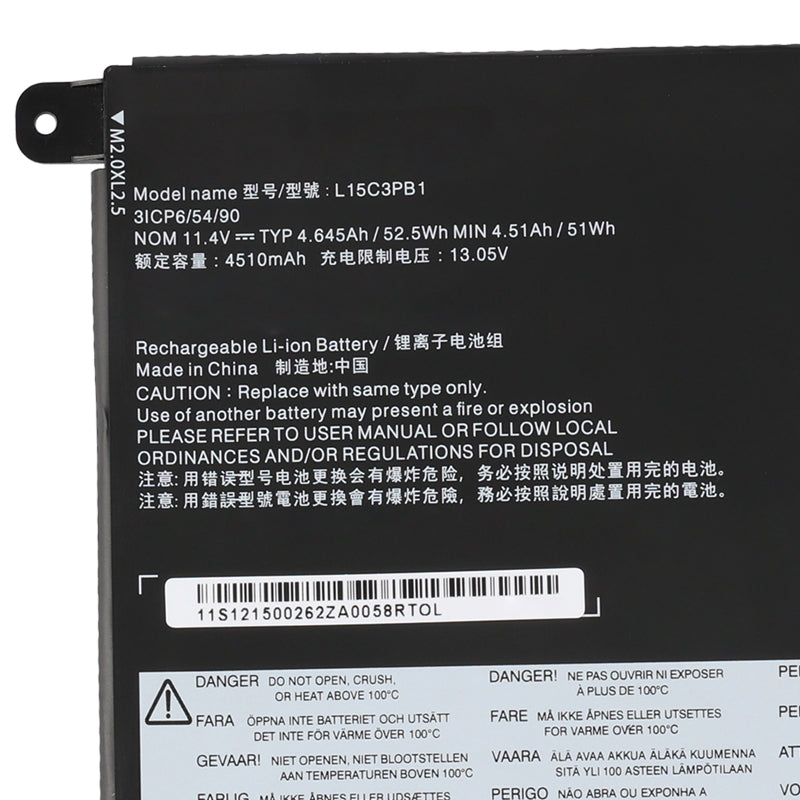 L15C3PB1-52.5Wh