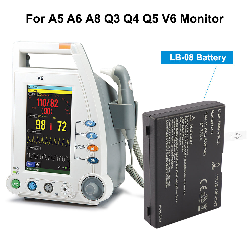 LB-08-11.1V-57.72WH-Medical-Battery