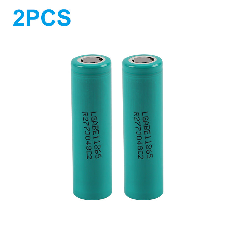 6PCS 18650 3.7V Rechargeable 3200mAh Li-ion Battery Cell LGABE11865