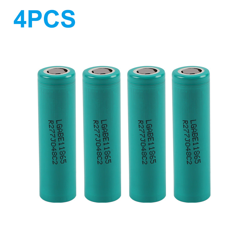 6PCS 18650 3.7V Rechargeable 3200mAh Li-ion Battery Cell LGABE11865