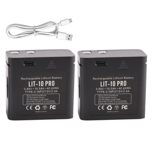 LIT-10 PRO-3.85V-40.42Wh-Trail-Camera-Battery