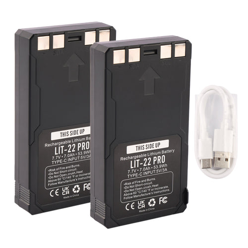 LIT-22 PRO-7.7V-53.9Wh-Trail-Camera-Battery