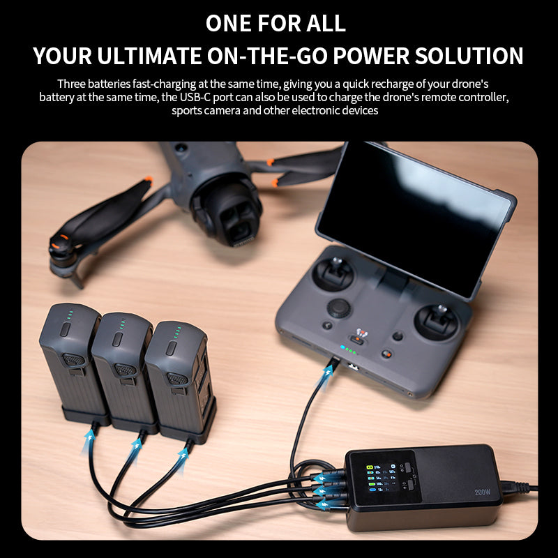 LKTOP-200W-Fast-Charging-Hub