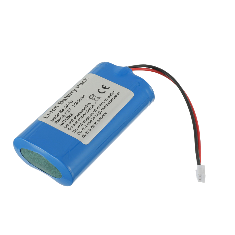 LR18650SK-2S-7.2V-2600mAh-Medical-Battery