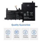 B31N1729 Asus VivoBook S15 battery quality guarantee, entire protection microchip overheat overcharge safety icons