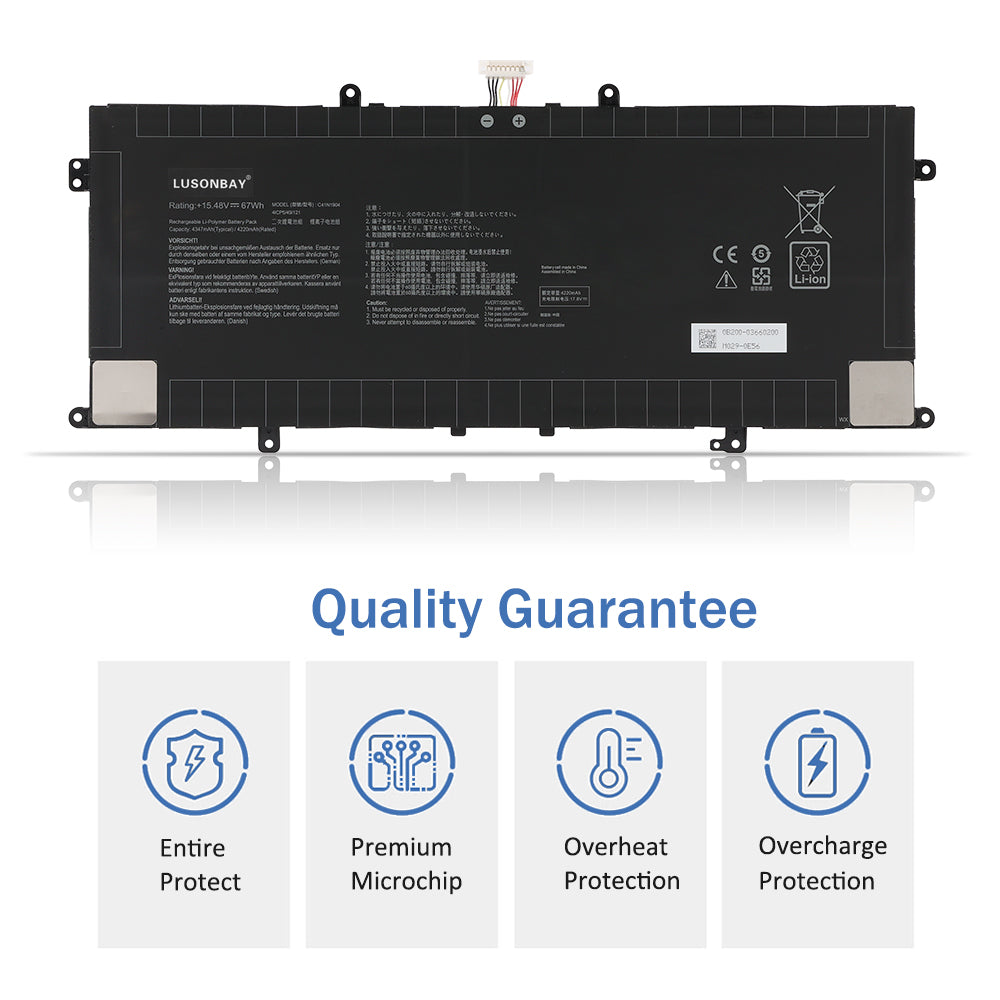LUSONBAY C41N1904 Replacement Battery For ASUS ZenBook 14 UX425UA UM425IA UX425EA - Quality Guarantee