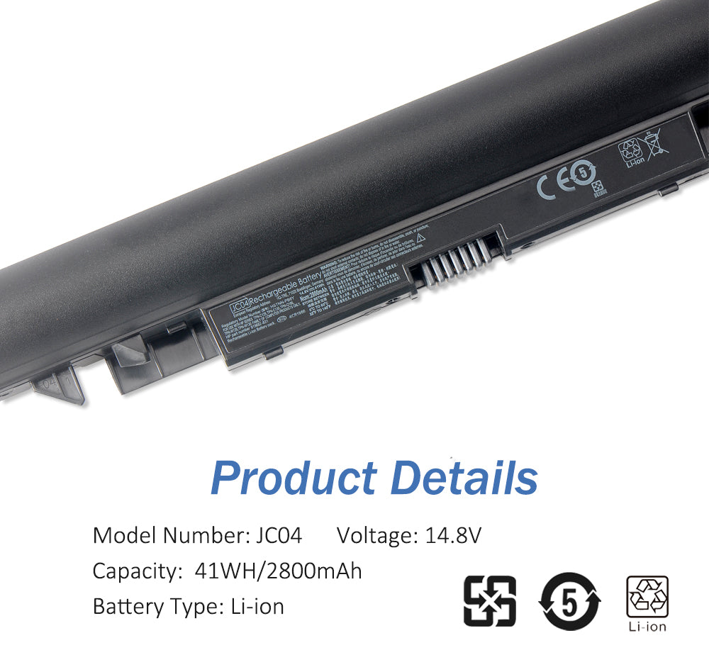 LUSONBAY JC04 Replacement Battery For HP 15-BS 15-BW 17-BS Series - Product Details