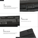 LUSONBAY N850BAT-6 Laptop Battery For Clevo N850 N850HC N850HJ N870HC N870HJ1 - Detail showcase