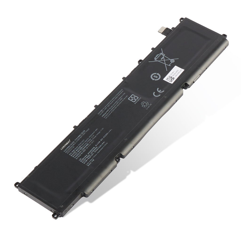 LUSONBAY RC30-0370 Battery For Razer Blade RZ09-0427 NEA3-R3U1 PEA3-R3U1 Series - Front View on White
