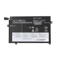 01AV413 laptop battery for Lenovo ThinkPad E470 E475, 11.1V 45Wh, flat black design with white technical specification label.