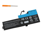 01AV420 Internal Laptop Battery for Lenovo, 11.4V 24Wh, rectangular black pack with white connector plug.