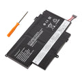 45N1706 Laptop Battery for Lenovo, 14.8V 47Wh, showing technical specs and multi-language warning labels