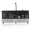 45N1741 Replacement Laptop Battery for Lenovo, 3990mAh, front view of slim black internal battery with connector wires.