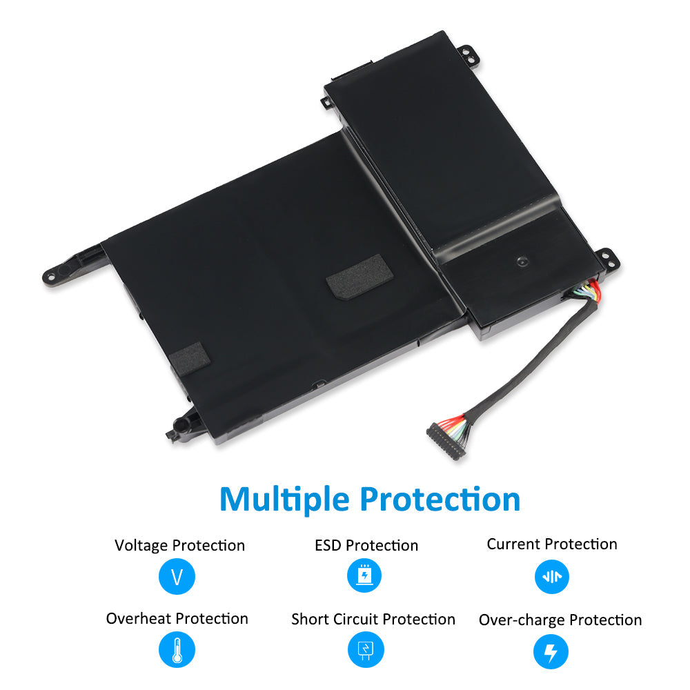 L14S4P22 Laptop Battery for Lenovo Y700, 14.8V 60Wh, showing the internal unit with screw tabs