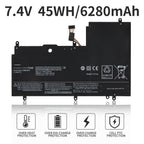 L14S4P72 battery 7.4V 45Wh 6280mAh Li-ion for Lenovo Yoga 3 14 and Yoga 700, with 4-protection icons
