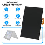 L15C2P31 tablet battery with 6-layer circuit protection for Lenovo Yoga Book, safe operation