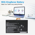 Lenovo Yoga tablet powered by KingSener L15C2P31 replacement tablet battery 3.8V 32.3Wh
