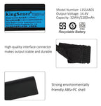 L15L4A01 Laptop Battery for Lenovo IdeaPad, 32Wh, showing internal unit and connector cable