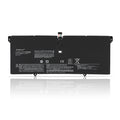 L16M4P60 Replacement Laptop Battery for Lenovo Yoga, 7.68V 70Wh 9120mAh, Flat black rectangular battery with top connector.