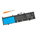 L17C4P72 Replacement Battery For Lenovo ThinkPad X1 - Front View on White