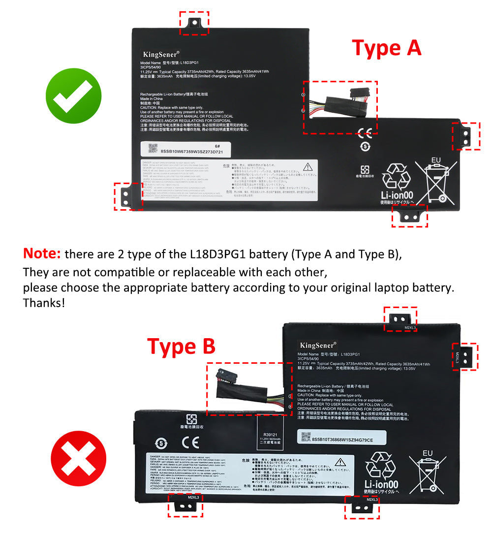 Lenovo-L18D3PG1-42Wh-Laptop-Battery