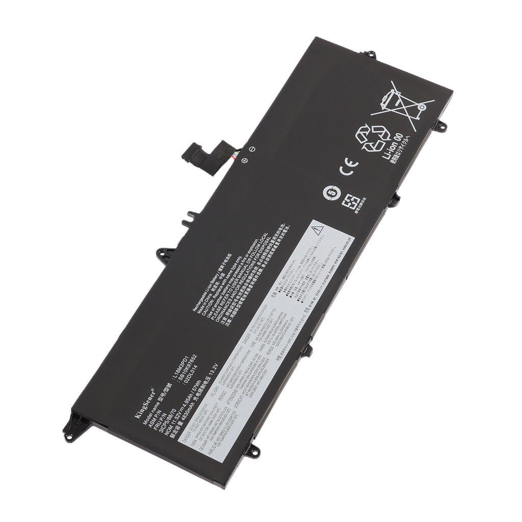 L18M3PD1 Replacement Battery For Lenovo ThinkPad T14s - Front View on White