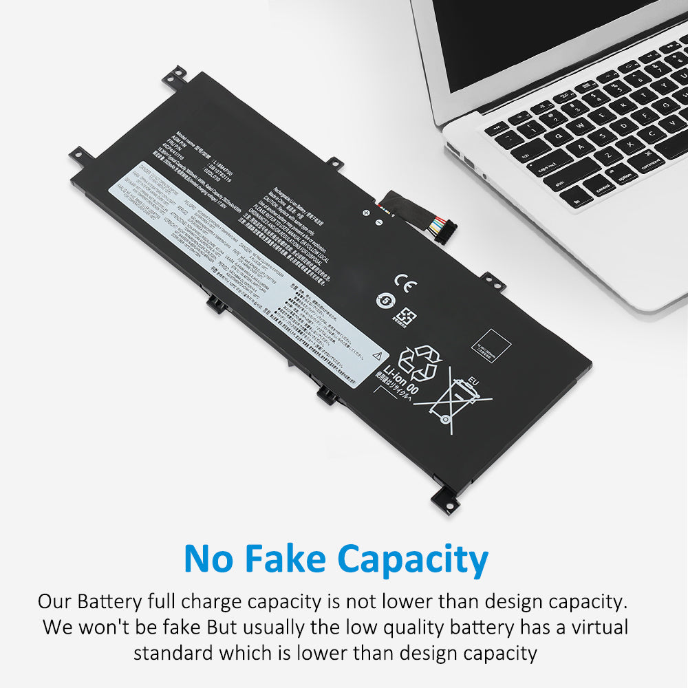 L18M4P90 Laptop Battery for Lenovo ThinkPad, 46Wh, showing the internal unit with mounting tabs
