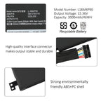 L18M4P90 Laptop Battery for Lenovo ThinkPad, 46Wh, showing the internal unit with mounting tabs