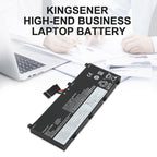 L18M6P90 Laptop Battery for Lenovo ThinkPad, 90Wh 8000mAh, showing large unit and multiple mounting tabs